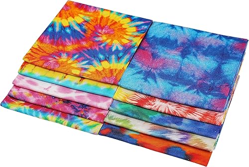 Miniatura 3 de Craftido -25 opciones 100 % algodón, 10 cuartos gruesos de 18 x 21 pulgadas, peso medio de 5.2 onzas, algodón suave para acolchar, proyectos de