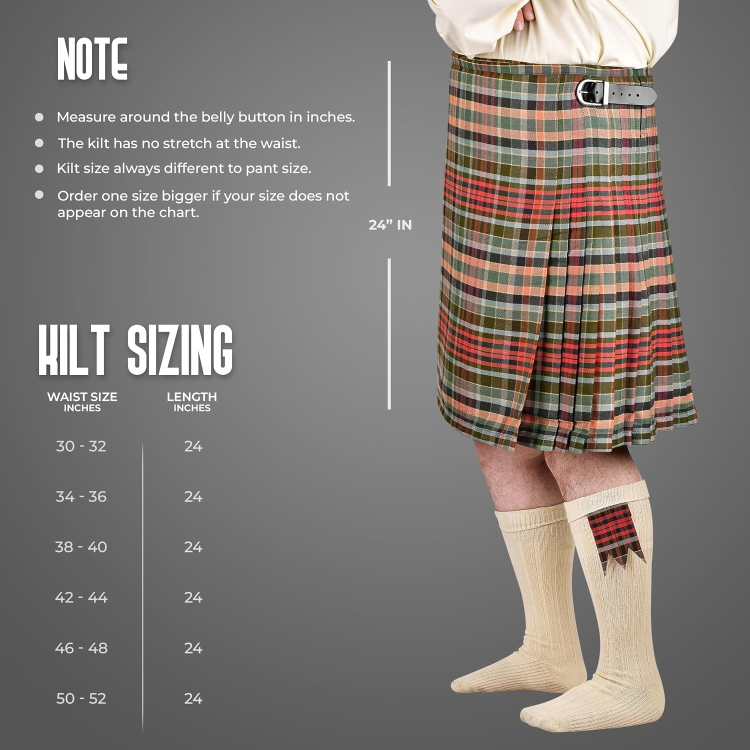 Kilt for Men I Scottish Tartan Kilt Polyviscose 8 Yard Traditional Mens Kilt