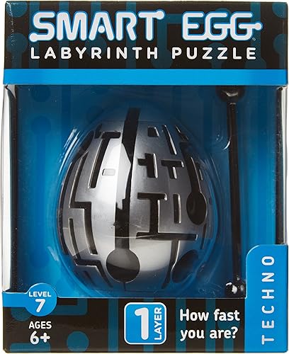 Miniatura 2 de TECHNO - Rompecabezas de laberinto de huevo inteligente de 1 capa