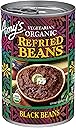 One 15.4 oz Amy's Organic Refried Vegetarian Black Beans
