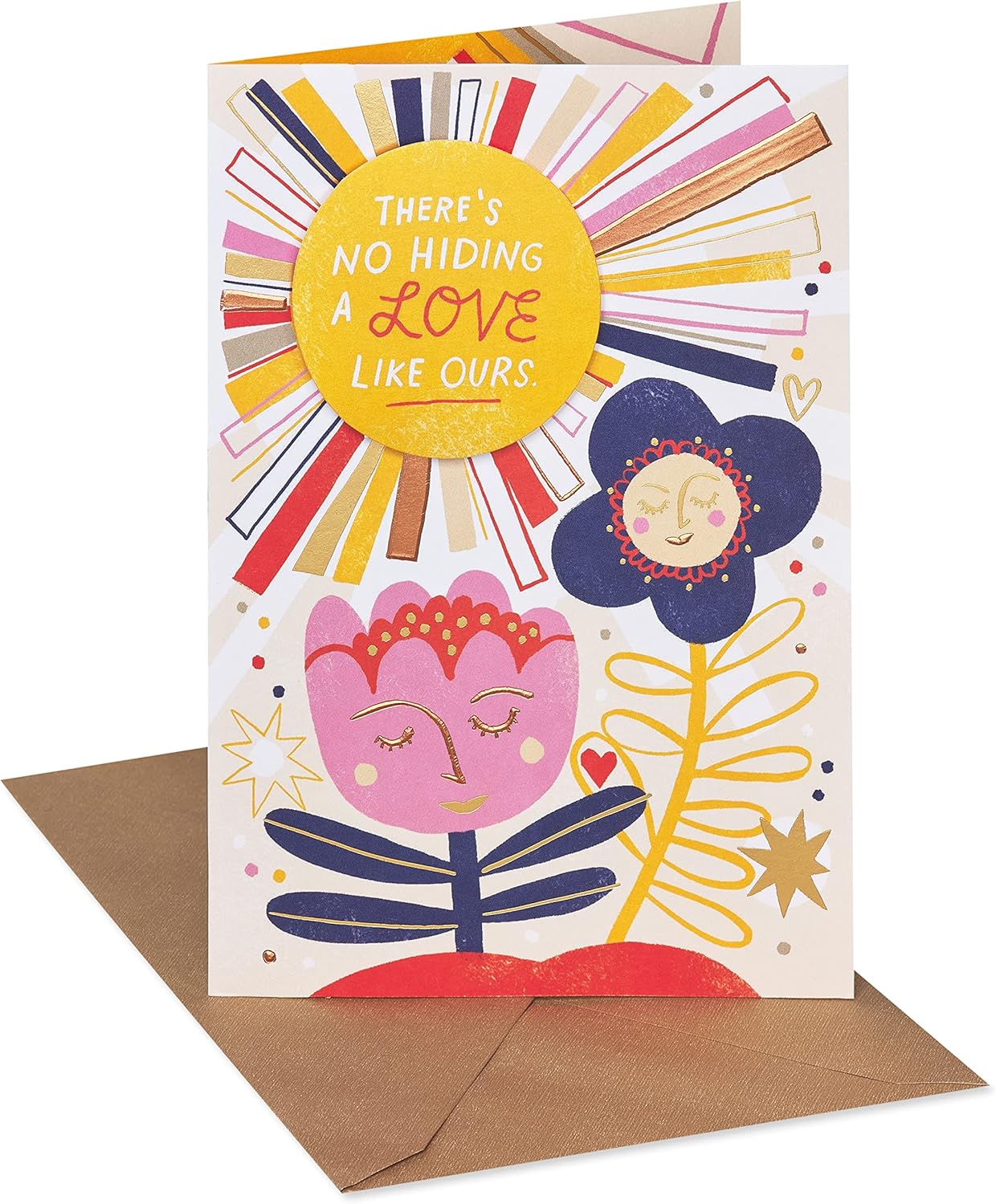 American Greetings Anniversary Card for Husband, Wife, Boyfriend, Girlfriend or Significant Other (Illuminates the World)