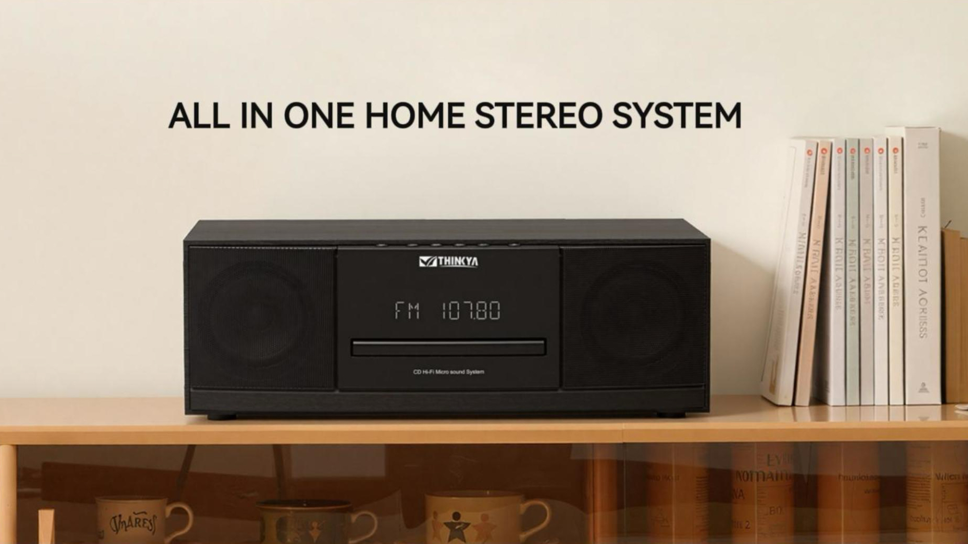 Amazon.com: Bluetooth CD Player for Home Stereo System with FM