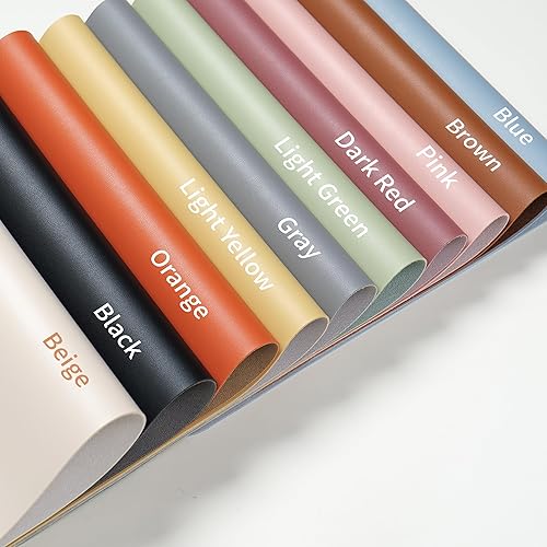 Miniatura 8 de RENMTURE Alfombrilla de escritorio, piel sintética, grande, para mouse para oficina y trabajo en casa, almohadilla de juegos, protector de