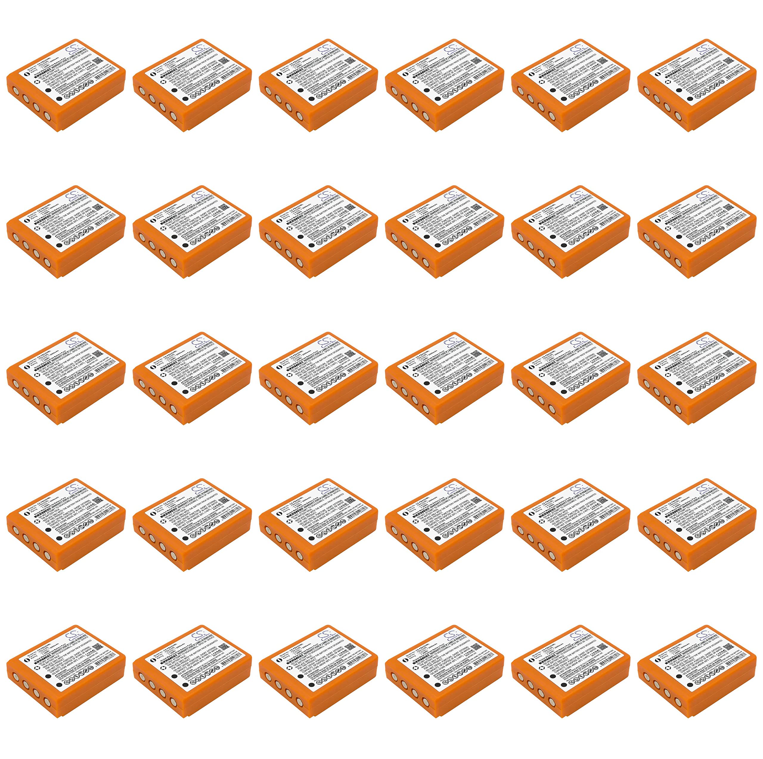 Tingen 30 Pcs 2000mAh Battery Replacement for HBC Radiomatic Micron 6 Radiomatic Patrol D Radiomatic Micron 5 BA223030