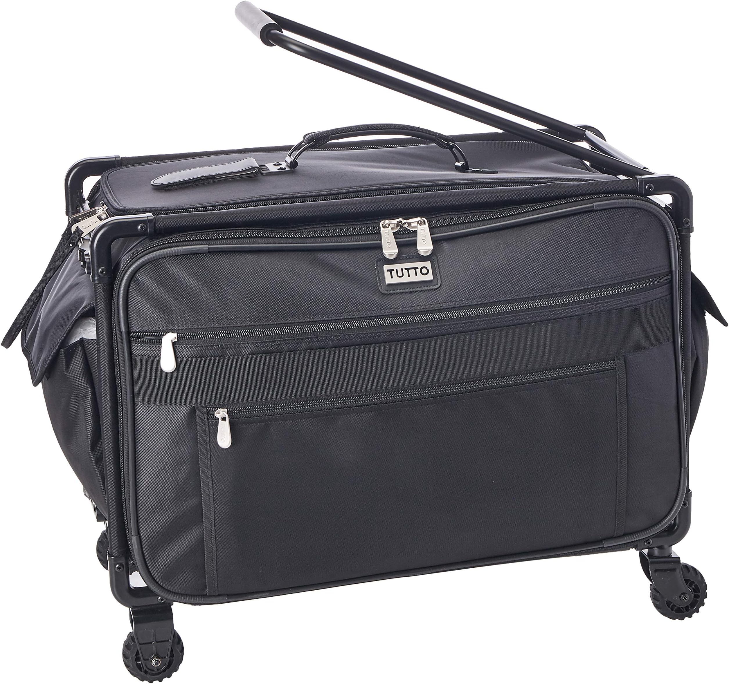 TuttoTutto Machine On Wheels (Black, 24-Inch)