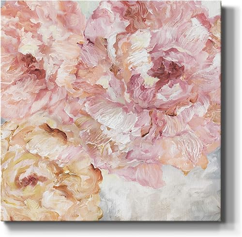 Miniatura 25 de Renditions Gallery Abstract Whisper (3) Arte de pared, lienzo envuelto en galería premium, listo para colgar, 32 pulgadas de alto x 32 pulgadas de