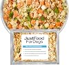 JustFoodForDogs Frozen Fresh Dog Food, Complete Meal or Dog Food Topper, Fish & Sweet Potato Human Grade Dog Food Recipe, 18 oz Pack of 21