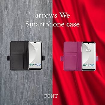 Amazon.co.jp: [FCNT純正] arrows We / BZ03 スマホケース 手帳