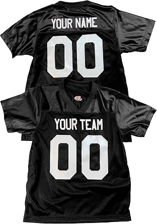 Custom Football Jersey for Men You Design Online with Your Names and Numbers