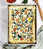 Vista 2 de USA Pan Bakeware - Bandeja rectangular para hornear pasteles, 9 x 13 pulgadas, revestimiento antiadherente y de liberación rápida, acero aluminizado