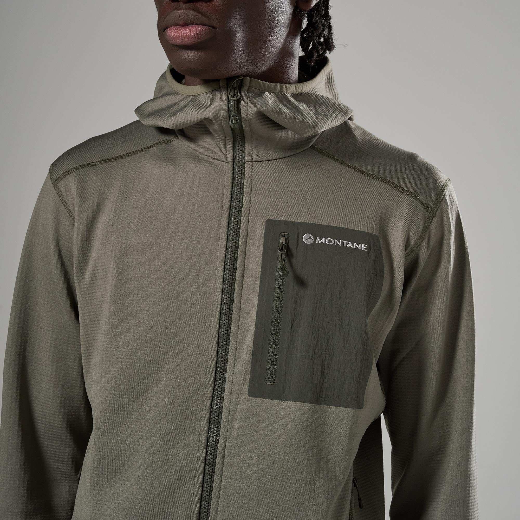 Montane Chaqueta de forro polar con capucha Protium CP para hombre