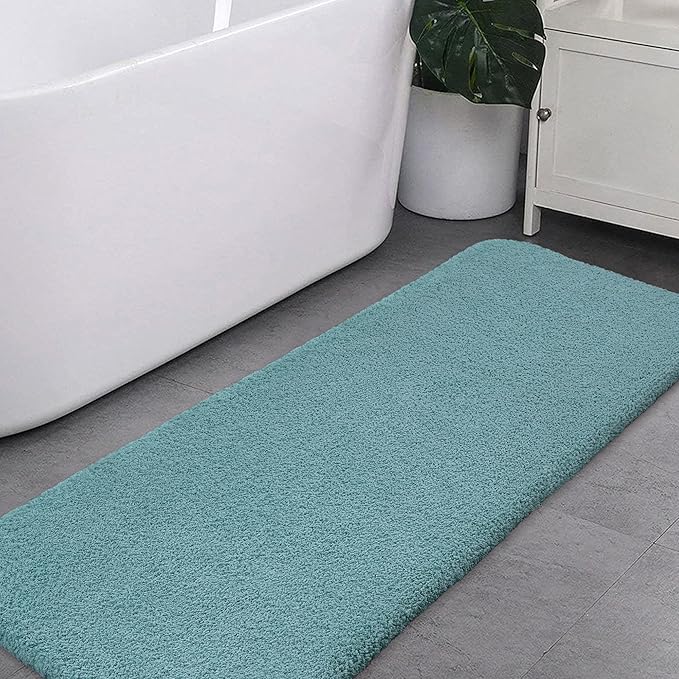 VANZAVANZU Long Bathroom Rugs Runner Bath Runner Rugs for