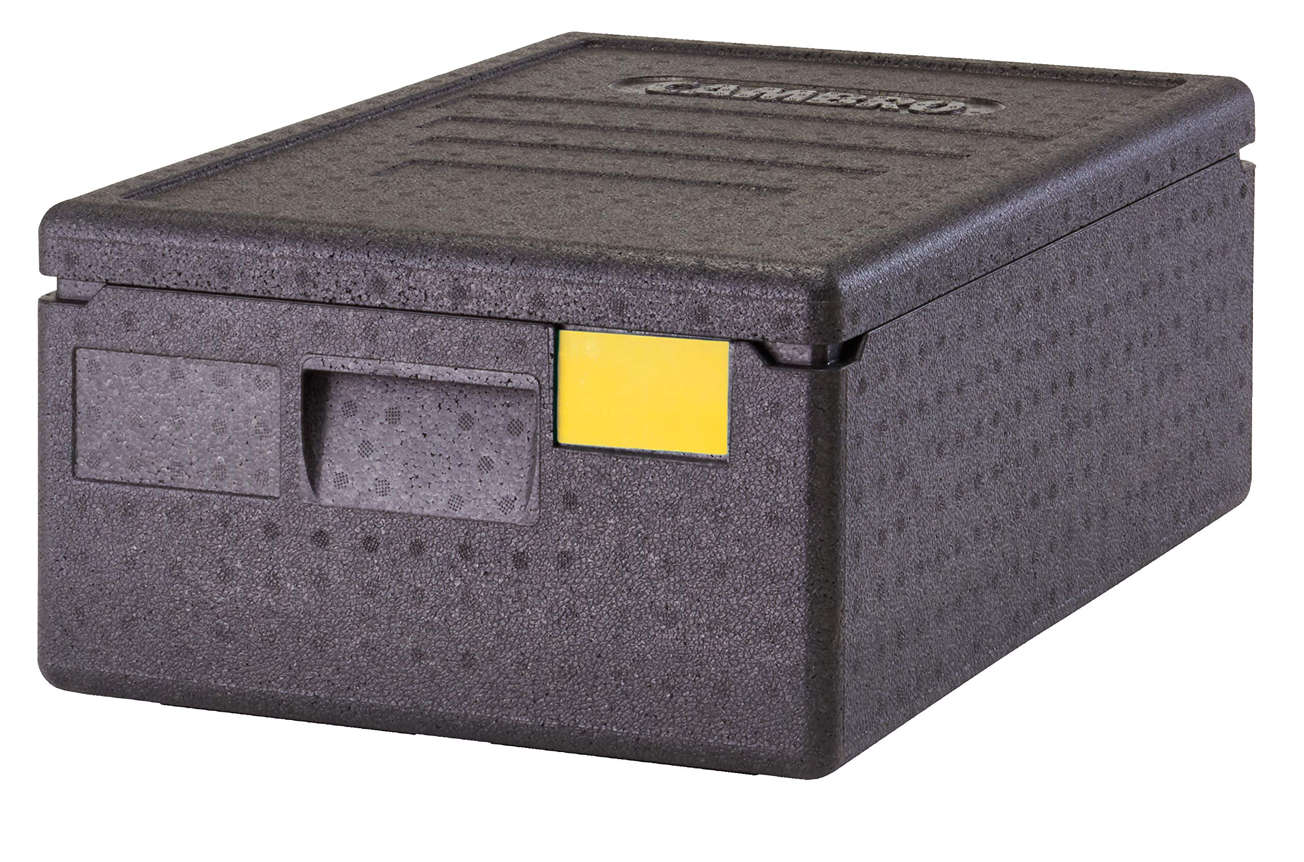 Cambro Contenitore isotermico con apertura superiore 26 L, polipropilene, nero, 60 x 40 x 20,7 cm (M.Ext) - 53,8 x 33,8 x 14,5 cm (M.Int)