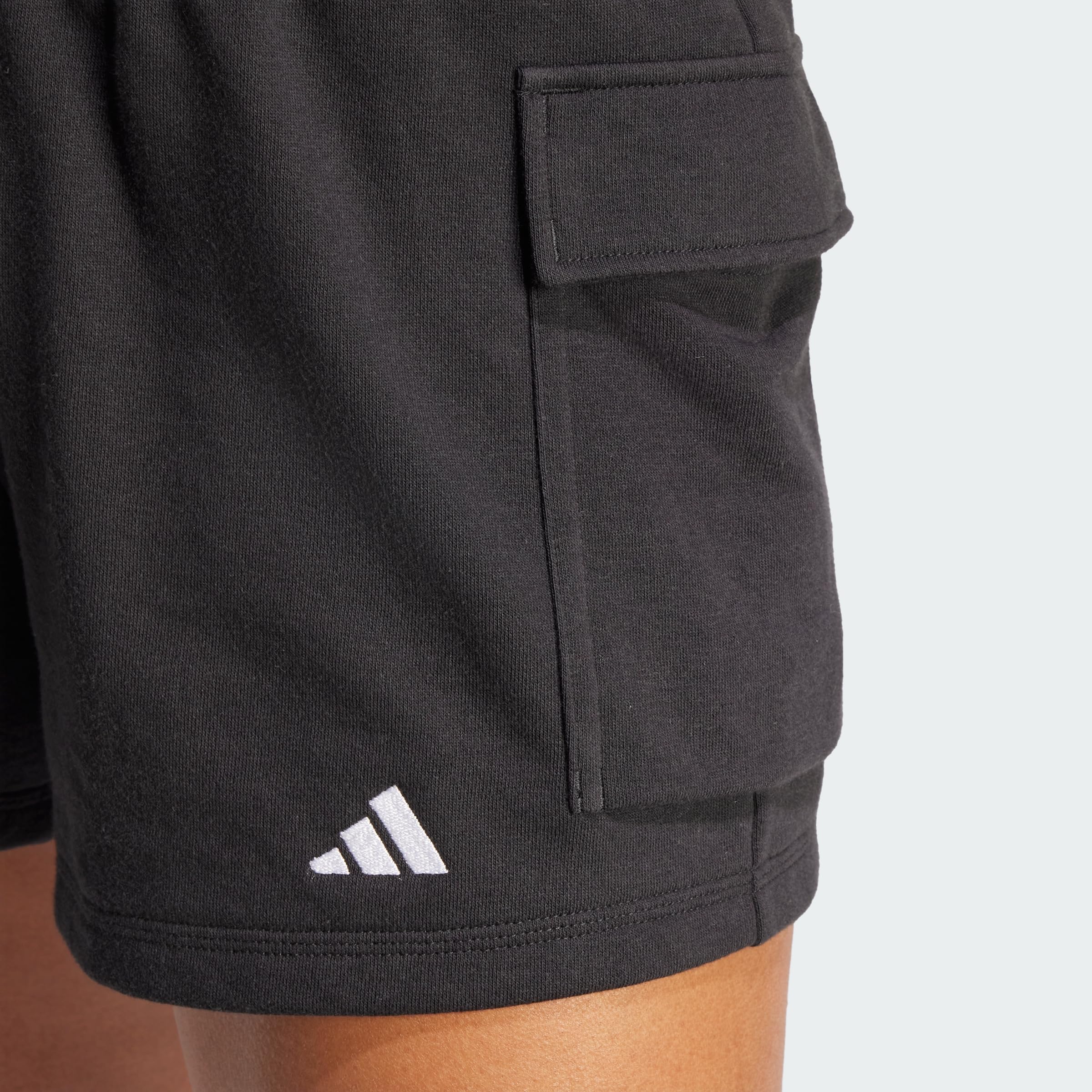 adidas Women Short Essentials Small Logo French Terry Cargo