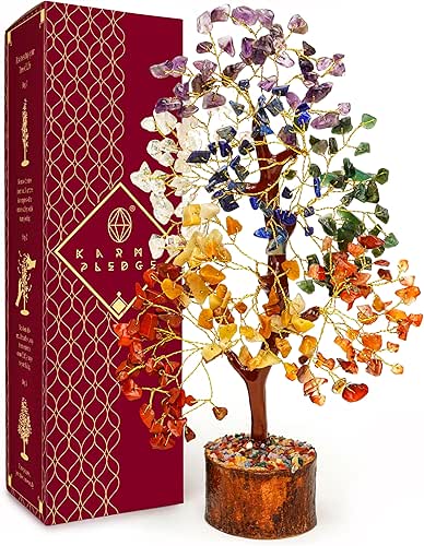 Crystal Tree of Life 7 Chakra Healing Crystal Trees for