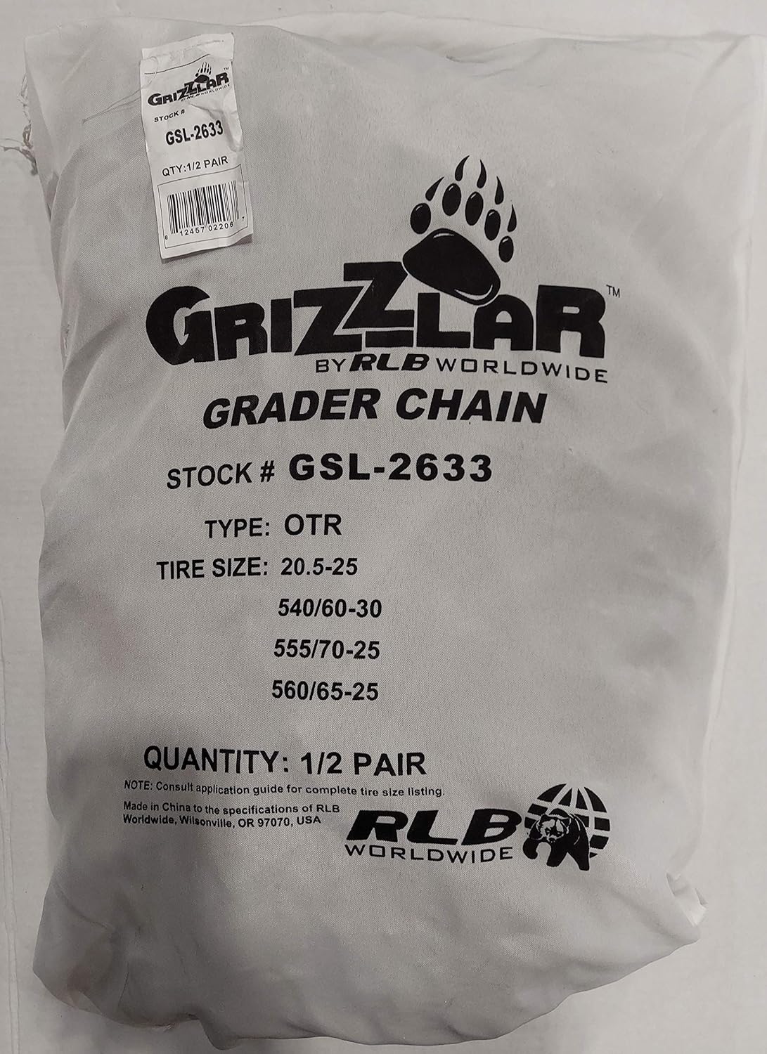 Grizzlar GSL2633V Grader Scraper and Heavy Equipment Type