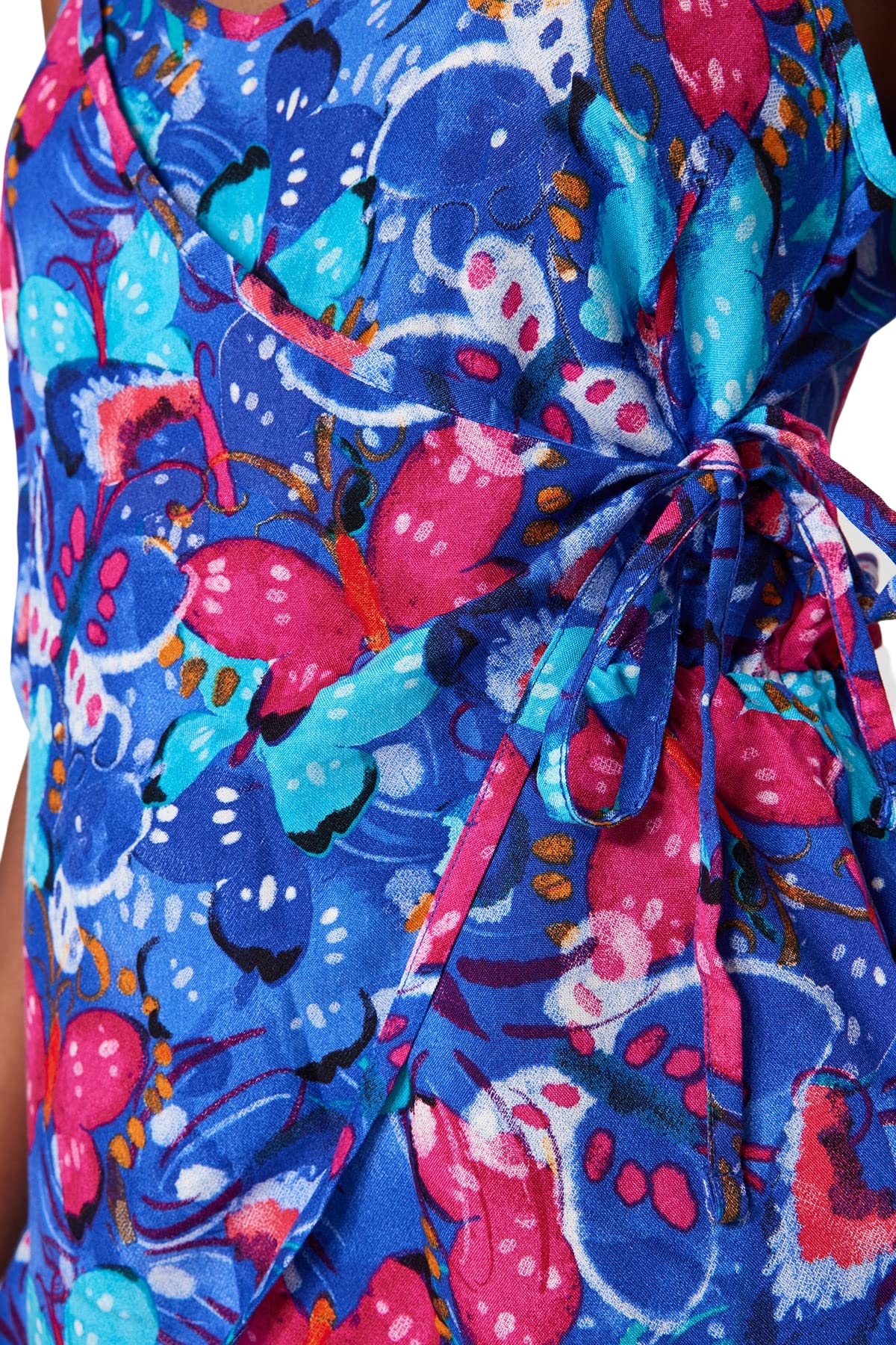 Trendyol Tuta da Donna in Tessuto Floreale Salopette