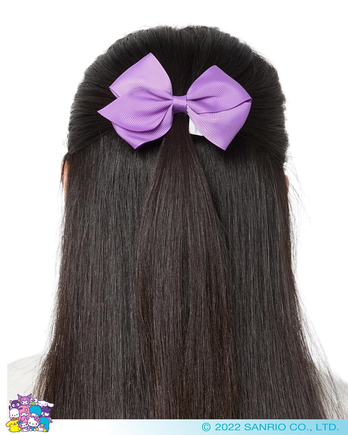Hello Kitty Hair Bow 7-Piece Set Official License, Sanrio Hair Accessories