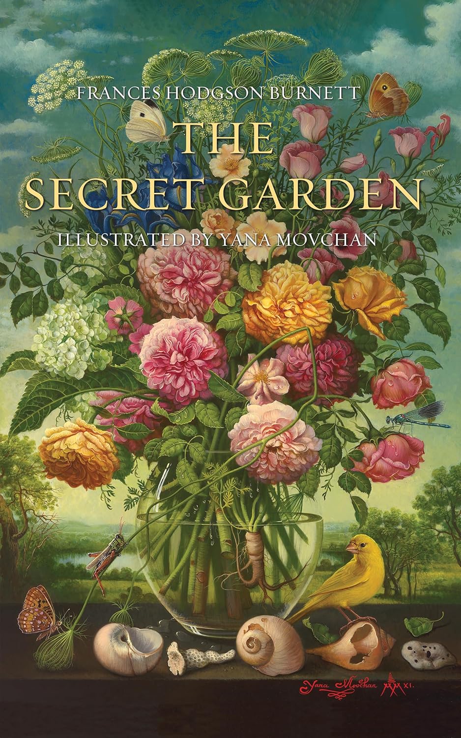 The Secret Garden: Illustrated by Yana Movchan (Beautiful Modern Art and Classic Literature)      Kindle Edition