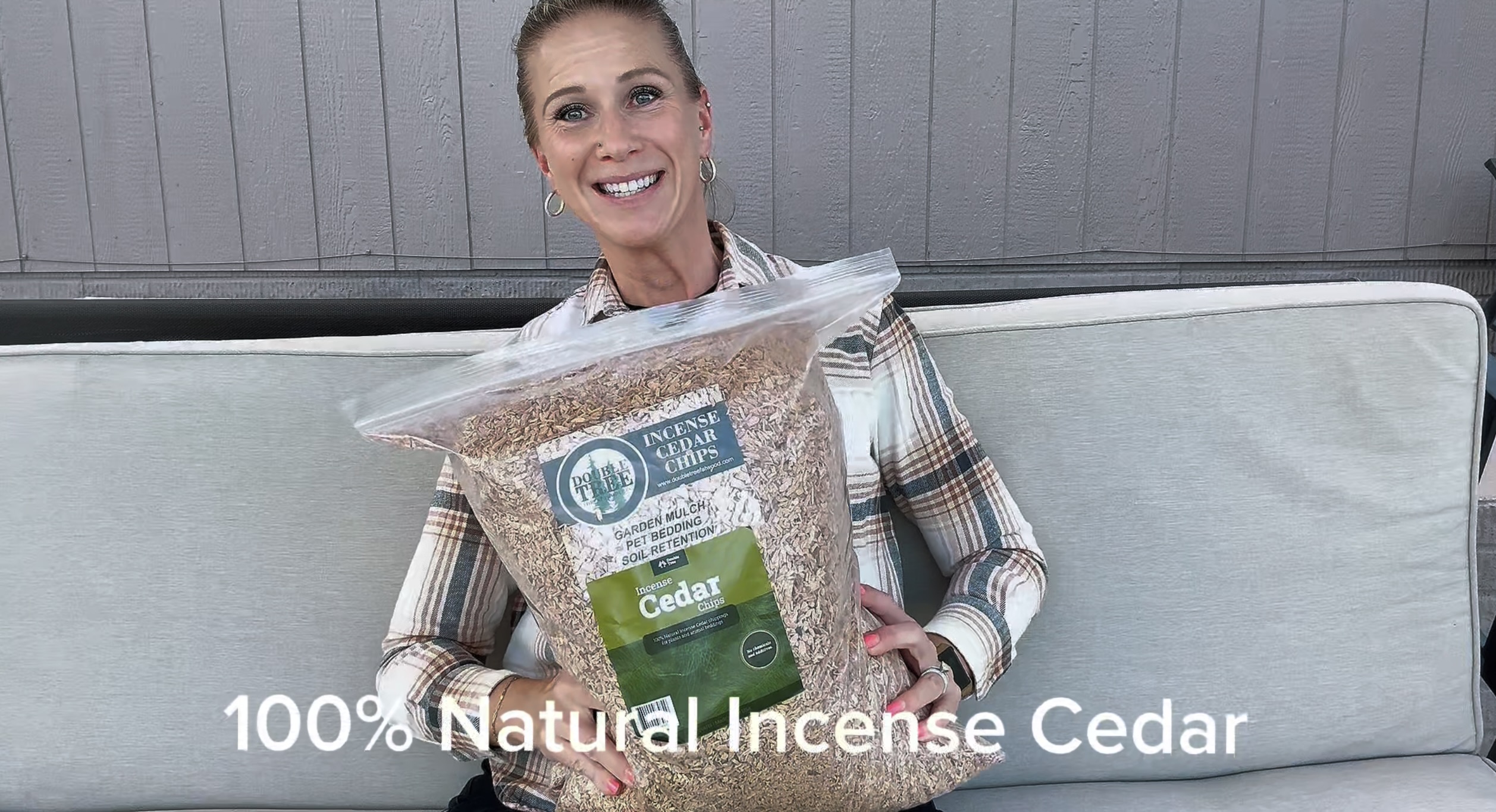 Amazon.com : Double Tree Incense Cedar Wood Chips for Potting