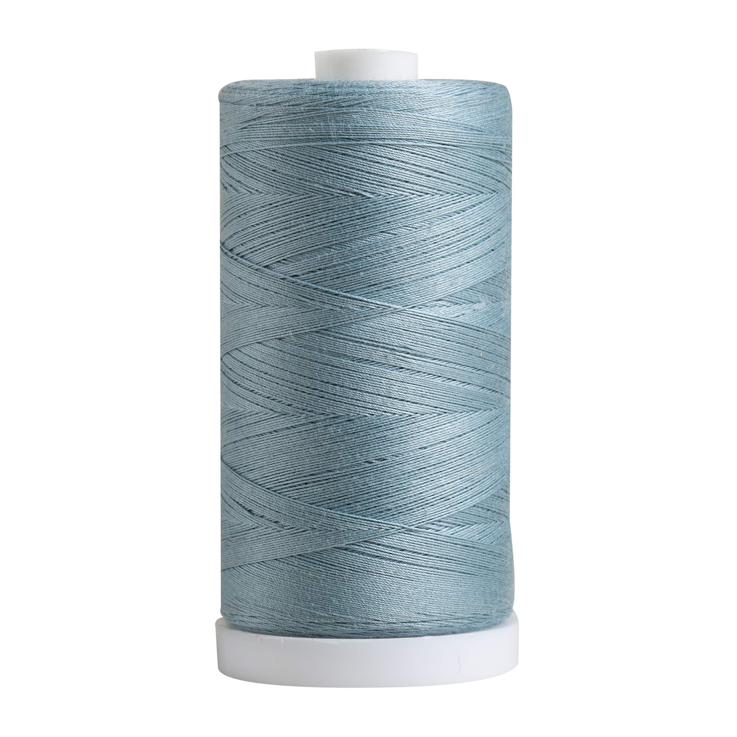 Connecting Threads 100% Cotton Thread - 1200 Yard Spool (Steele Blue)