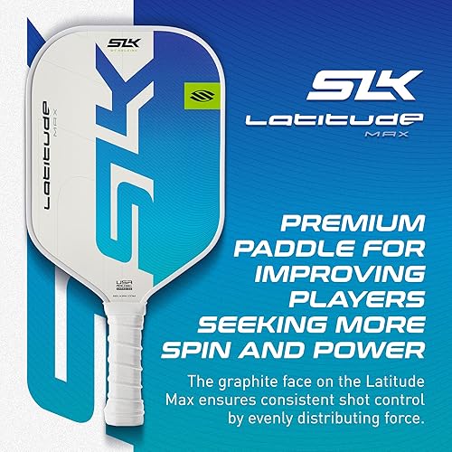 Miniatura 2 de Selkirk Sport SLK Latitude & Nexus Pickleball Paddles Graphite Face with SpinFlex Surface Pickleball Paddle Rev-Core+ SX4 Polymer Core for