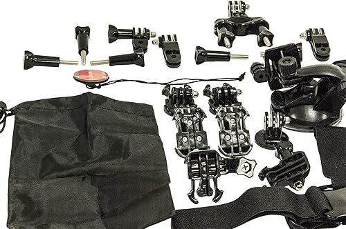 Miniatura 3 de ScienceBuy - Kit de accesorios de 33 piezas para cámaras GoPro HERO3+, GoPro HERO3, GoPro HERO2 y GoPro Hero
