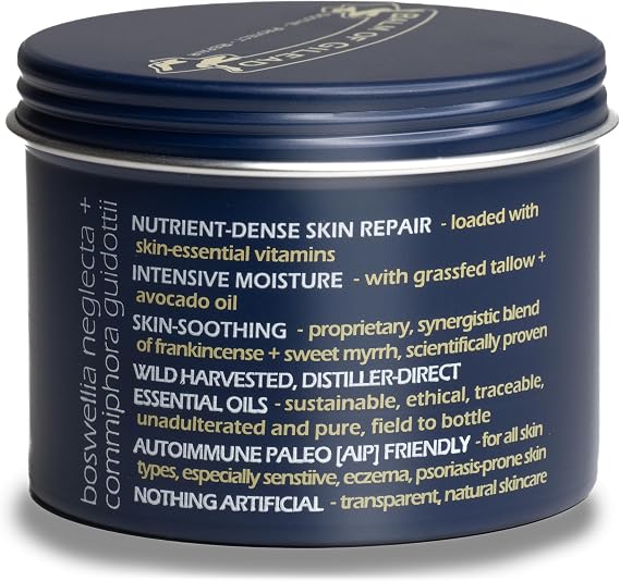 BALM OF GILEAD Foot Healing Cream Frankincense & Sweet Myrrh Moisturizer for Sensitive Skin - Relieving Foot Therapy & Diabetic Skin Healing - Deeply Nourishing & Synergistic Cream