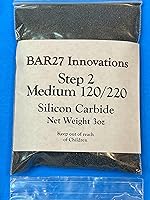 Vista 6 de Kit de 4 vasos de roca de etapa para barriles de 3 libras de carburo de silicio óxido de aluminio pulido de medios de EE. UU