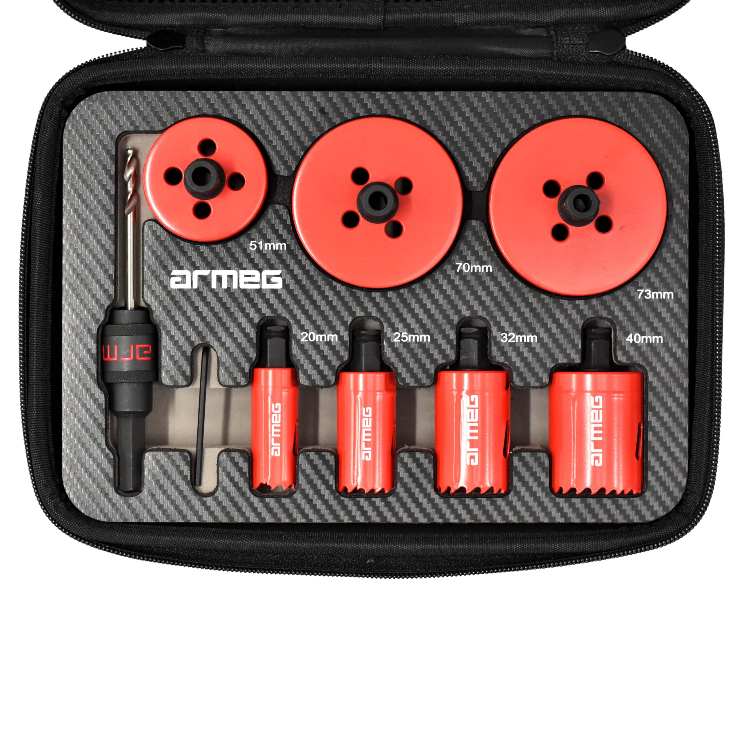 Quick Change Holesaw Set