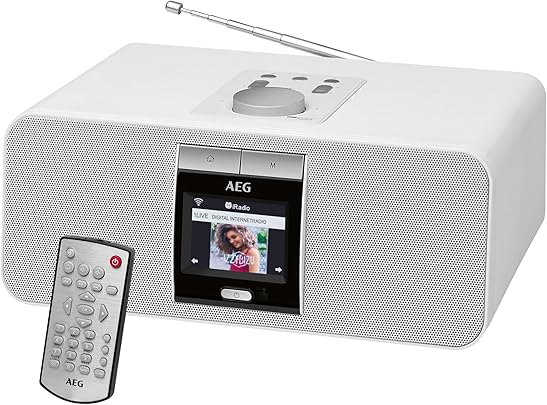 AEG 4468 nbsp BT Internet Stereo Radio Bluetooth porta USB RDS PLL Radio telecomando Funzione sveglia