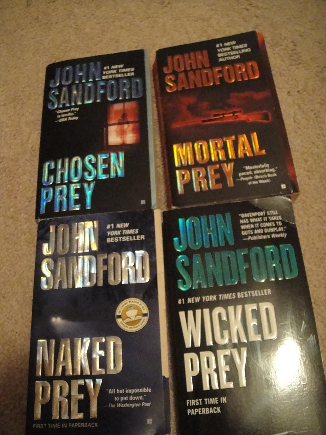John Sandford 4 Book Set John Sandford Books