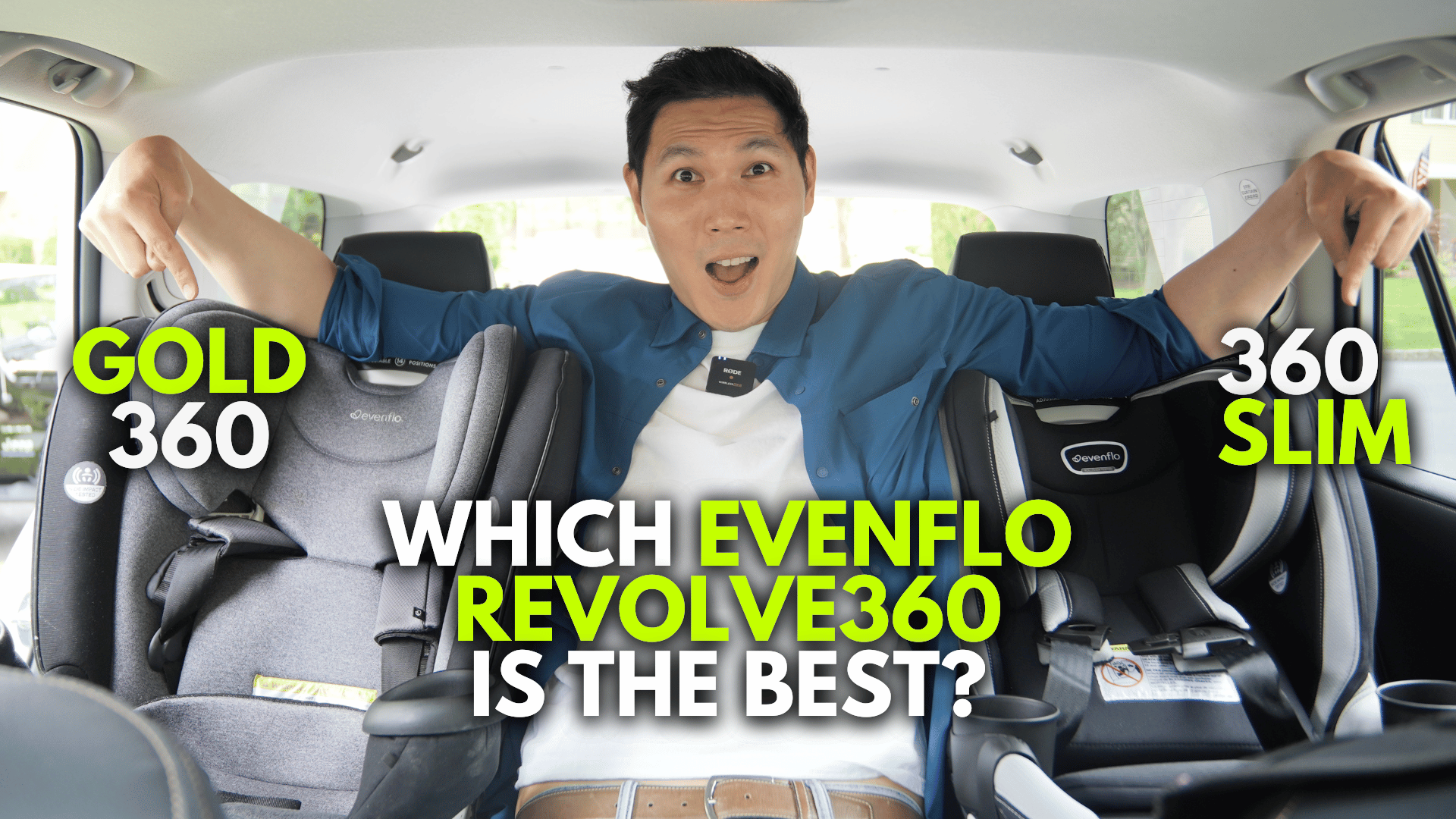 Watch Evenflo Revolve360 vs Revolve360 SLIM