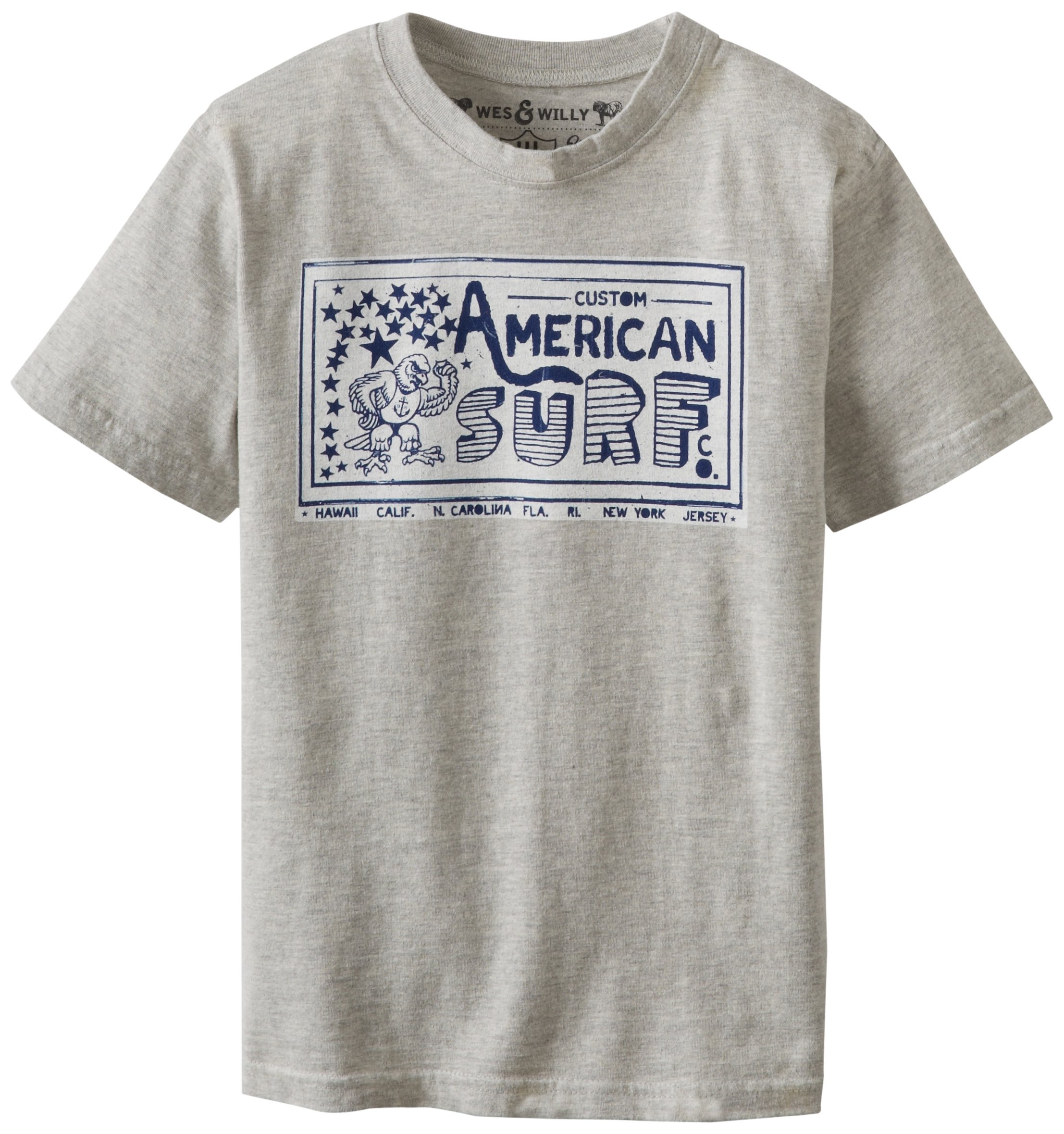 Camiseta American Surf Wes & Willy - Estilo Jovem E Descolado