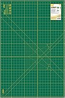 OLFA 24x36 Self-Healing Rotary Cutting Mat RM-MG Double-Sided Green Grid for Quilting Sewing Crafts