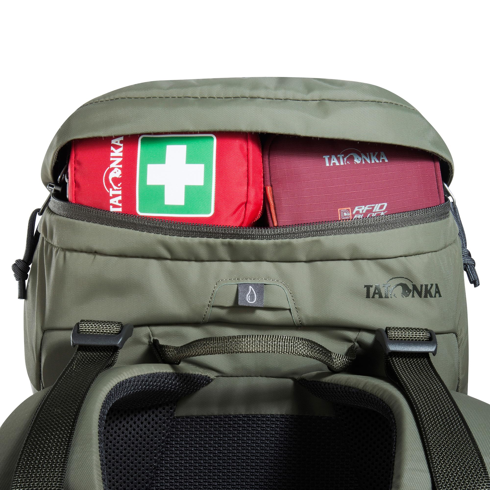 Tatonka Plecak turystyczny Hike Pack 25 Women BC – wygodny plecak Bush Craft do wędrówek z wentylacją pleców i ochroną przed deszczem – pojemność 25 litrów – dla kobiet