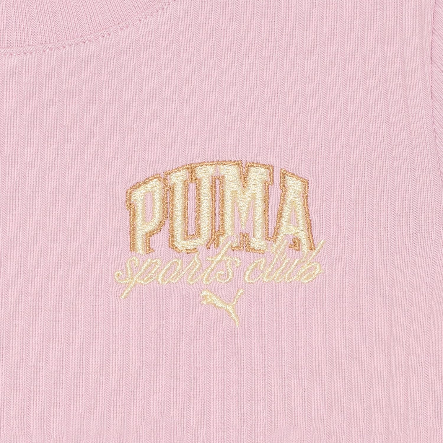 Puma Girls Short Sleeve T-Shirt, Fashion Prints & Colors, Soft and Comfortable - Image 3