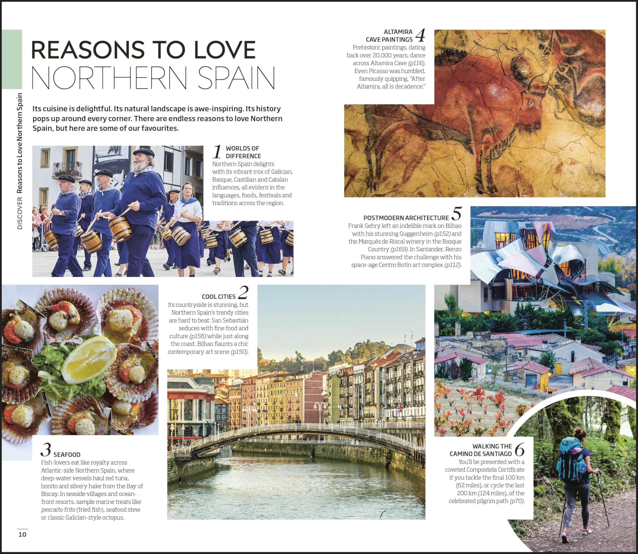 DK Northern Spain: Must-See Sights. Culture & History. Detailed Maps & Tours. Covers Galicia, Asturias, Cantabria, & more