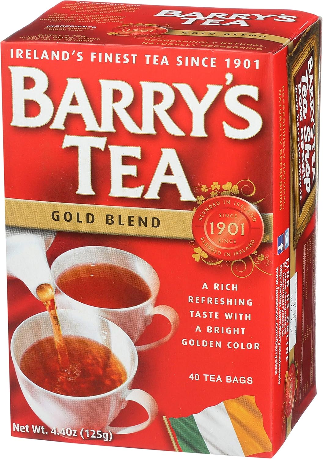 3 set.Barrys Gold Blend Tea Bags, 80 Count, 8.8 Ounce (Pack of 6)