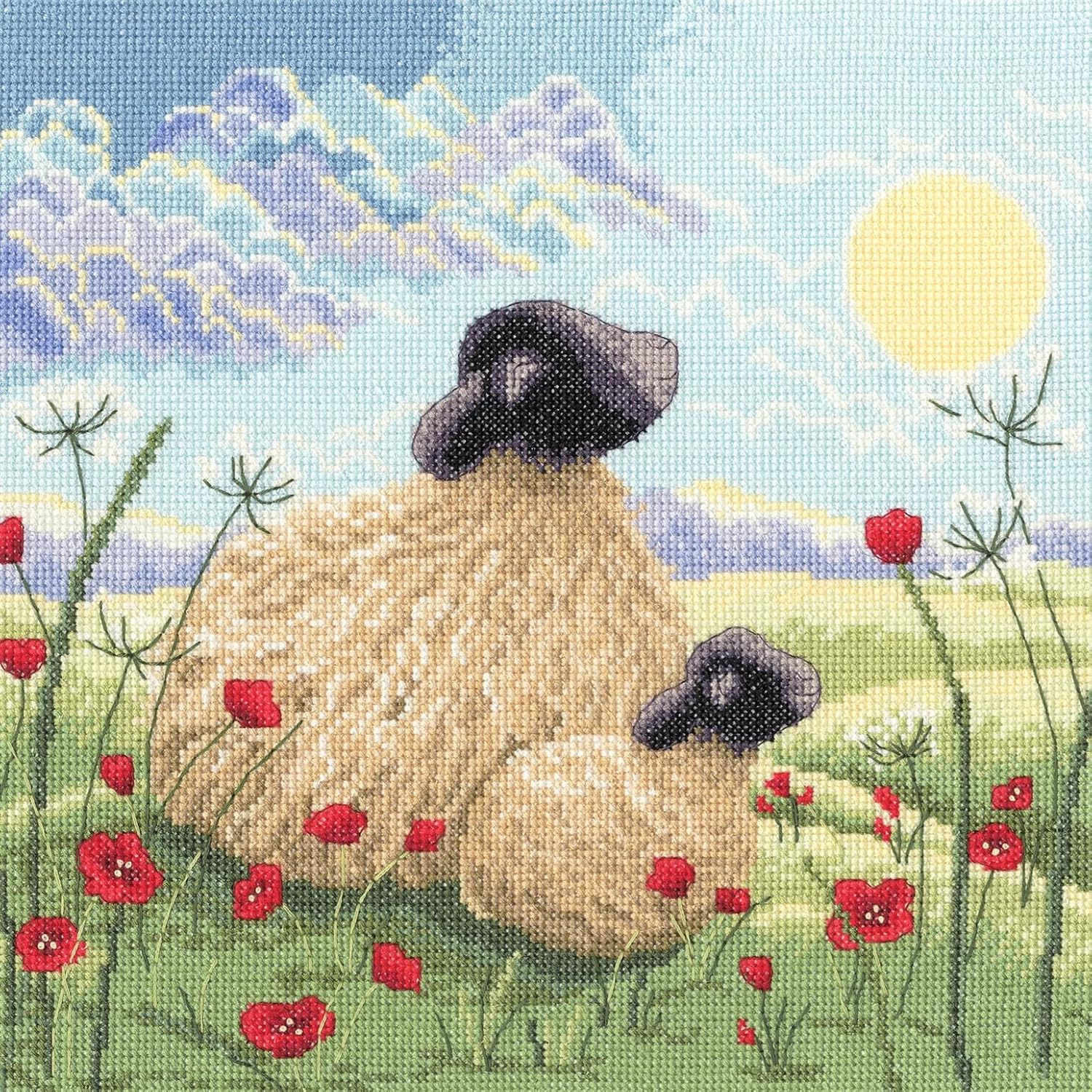 Bothy Threads Counted Cross Stitch Kit - Mum and Me
