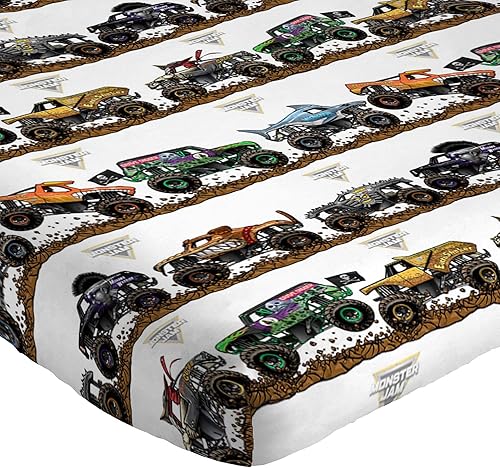 Miniatura 7 de Monster Jam MJ Life - Manta de 5 piezas, incluye manta, juego de sábanas