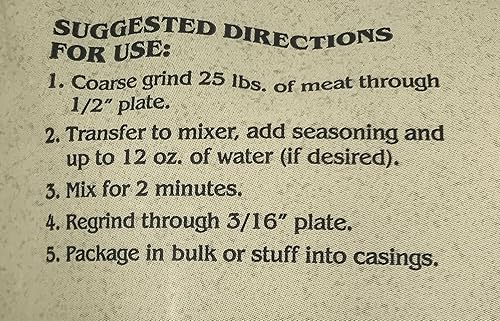 Miniatura 3 de A.C. Legg Blend 10 condimentos de salchicha de cerdo, 2 paquetes, 8 onzas cada uno