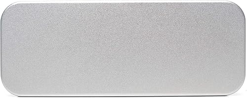 StuffIncase - Mini caja de lápices de platino. Úsalo como lápiz, maquillaje, joyas, regalo, caramelos, recuerdos o caja de regalo de cumpleaños