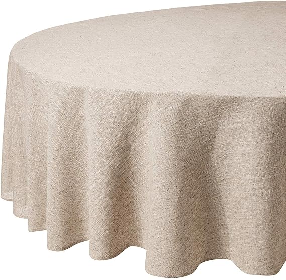 Fennco Styles Toscana Contemporary Linen Blend Natural for