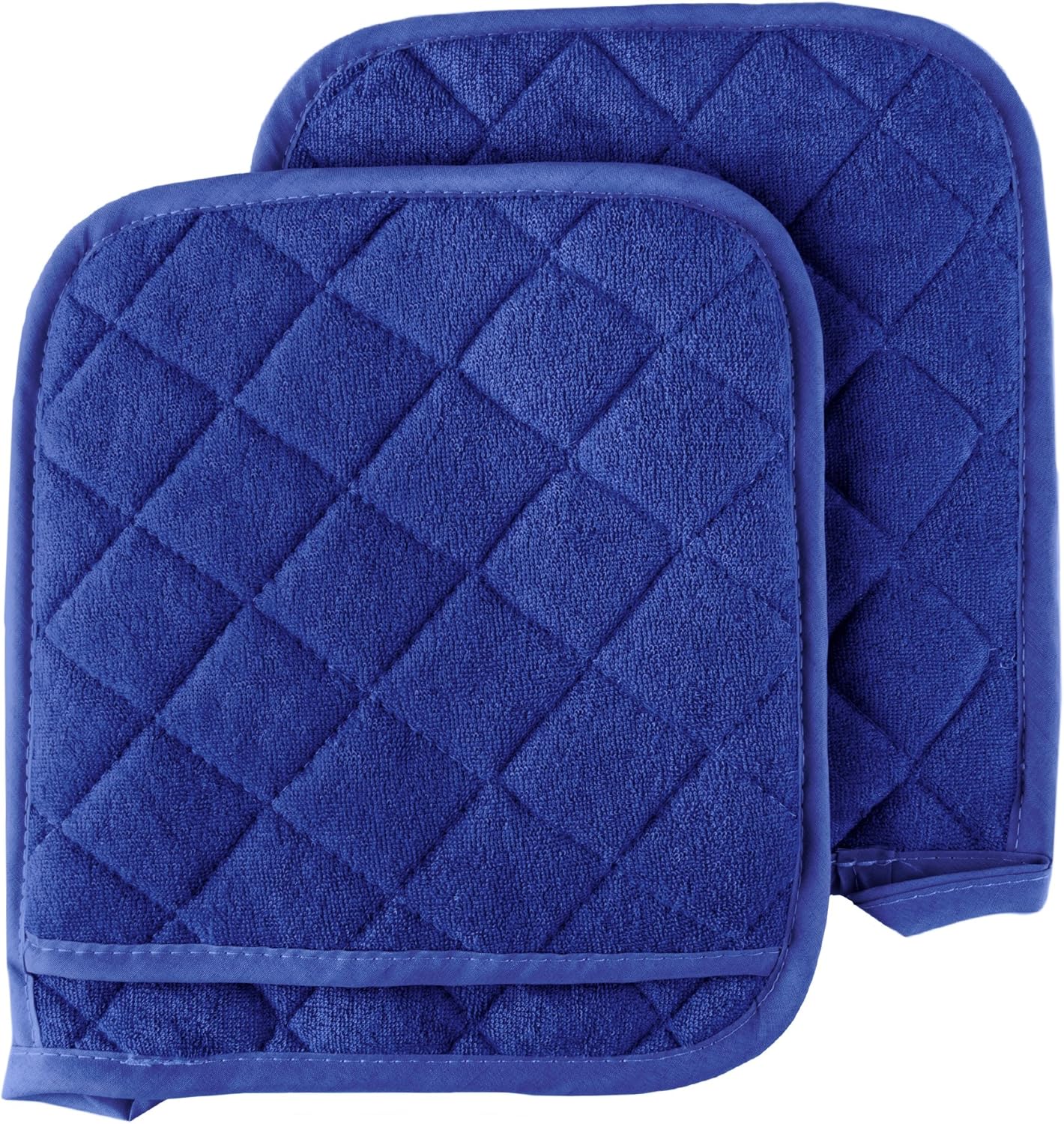 Pot Holder Set, 2 Piece Oversized Heat Resistant Quilted