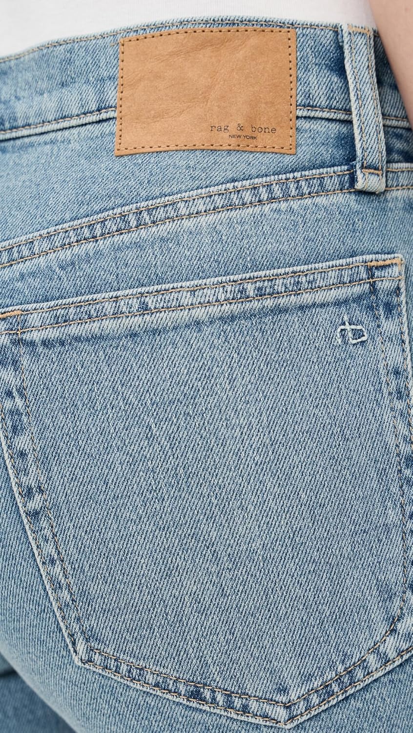 rag & bone Women's Peyton Mr Full Length Bootcut Jeans - Image 6