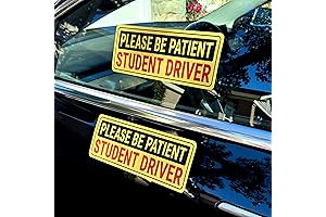 Student Driver Car Decals: Pass with Confidence