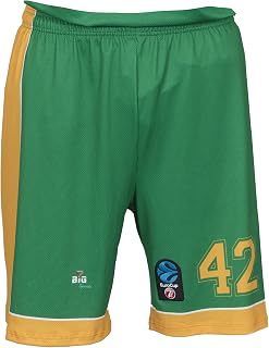 Bigsport Replica Howard Eurocup Limoges Csp Outdoor 2017-2018 Basketball Shorts Boys L Green