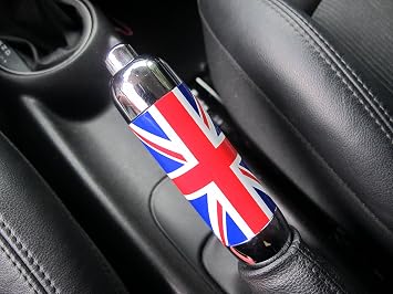 ATEX Union Jack Handbrake Emergency Brake Cover for COOPER MK2 R55/R56 20072013