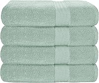 Vista 148 de GLAMBURG - Juego de 12 toallas faciales ultrasuaves de 13 x 13 pulgadas, 100% algodón, duraderas y altamente absorbentes, ideales para baño, cocina